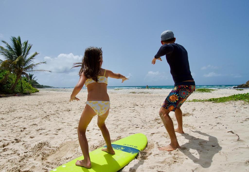 Surf Camp Kokoplaj, A 150M De La Plage Et Du Spot De Surf Sainte-Anne  Ngoại thất bức ảnh
