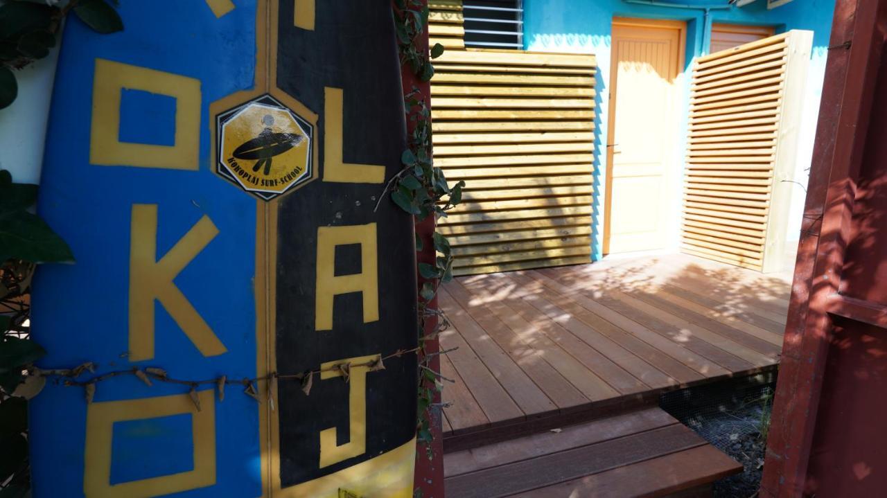 Surf Camp Kokoplaj, A 150M De La Plage Et Du Spot De Surf Sainte-Anne  Ngoại thất bức ảnh
